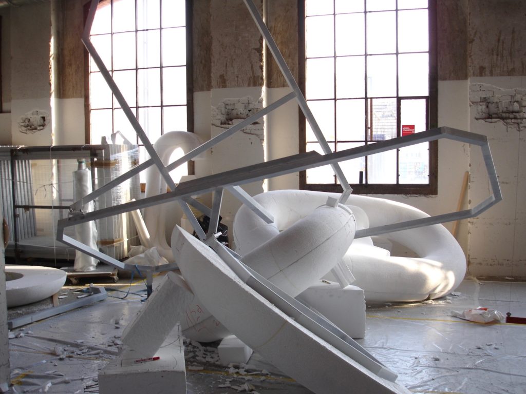 Brigitte Salzmann - Auftragsarbeit Galerie Eva Presenhuber Zürich