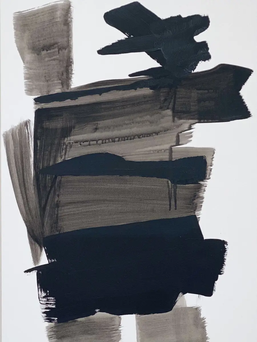 b. Bilder live what I feel acrylic on paper 60 x 42