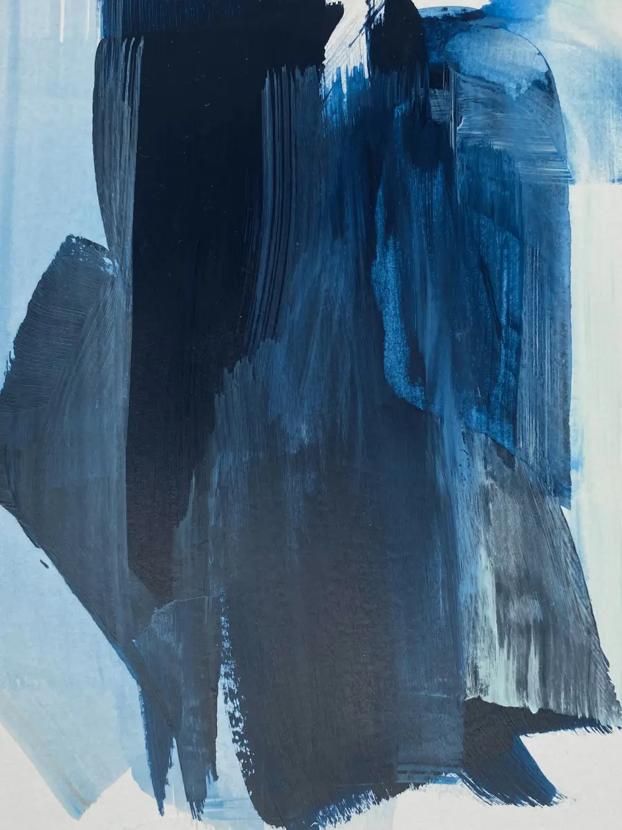 c. Bilder as on tiptoe achrylic on paper