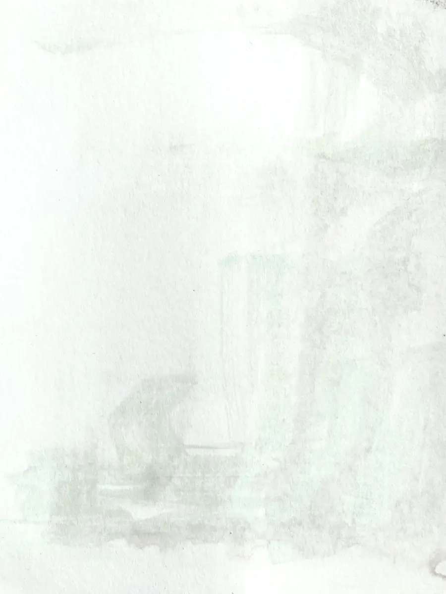 d. Bilder sketchy acrylic on paper