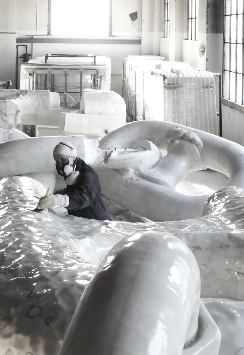 Brigitte Salzmann - Auftragsarbeit Galerie Eva Presenhuber Platz, 2007