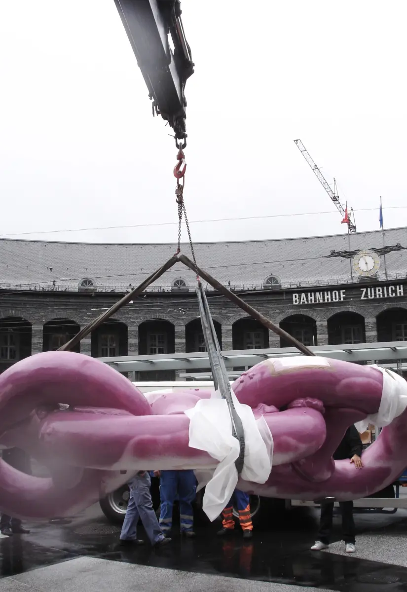 Brigitte Salzmann - Auftragsarbeit Galerie Eva Presenhuber Platz, 2007