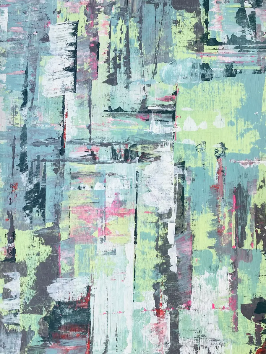 Brigitte Salzmann - other than VI, 2023, acryl auf papier, 42 x 30 cm Brigitte Salzmann - other than VI, 2023, acryl auf papier, 42 x 30 cm