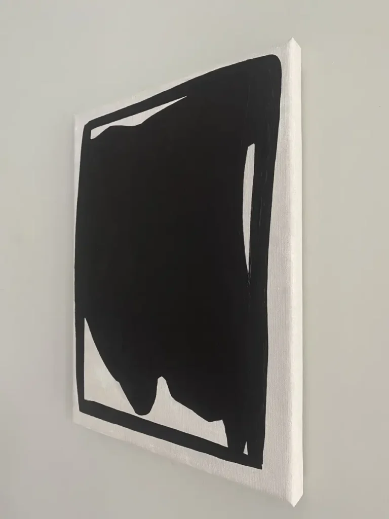 Brigitte Salzmann - summer sleep, 2026, acryl auf leinen, 40 x 30 cm