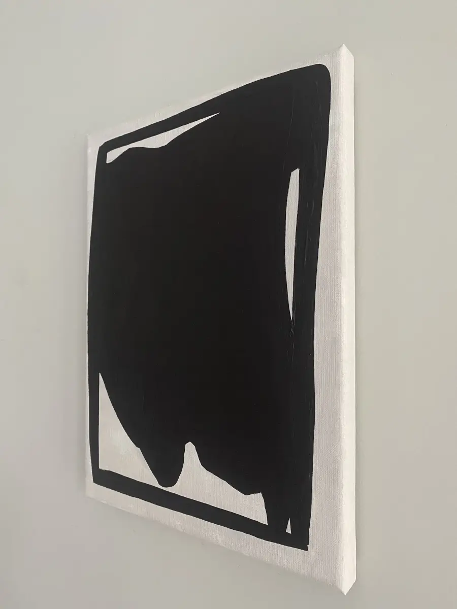 Brigitte Salzmann - summer sleep, 2026, acryl auf leinen, 40 x 30 cm